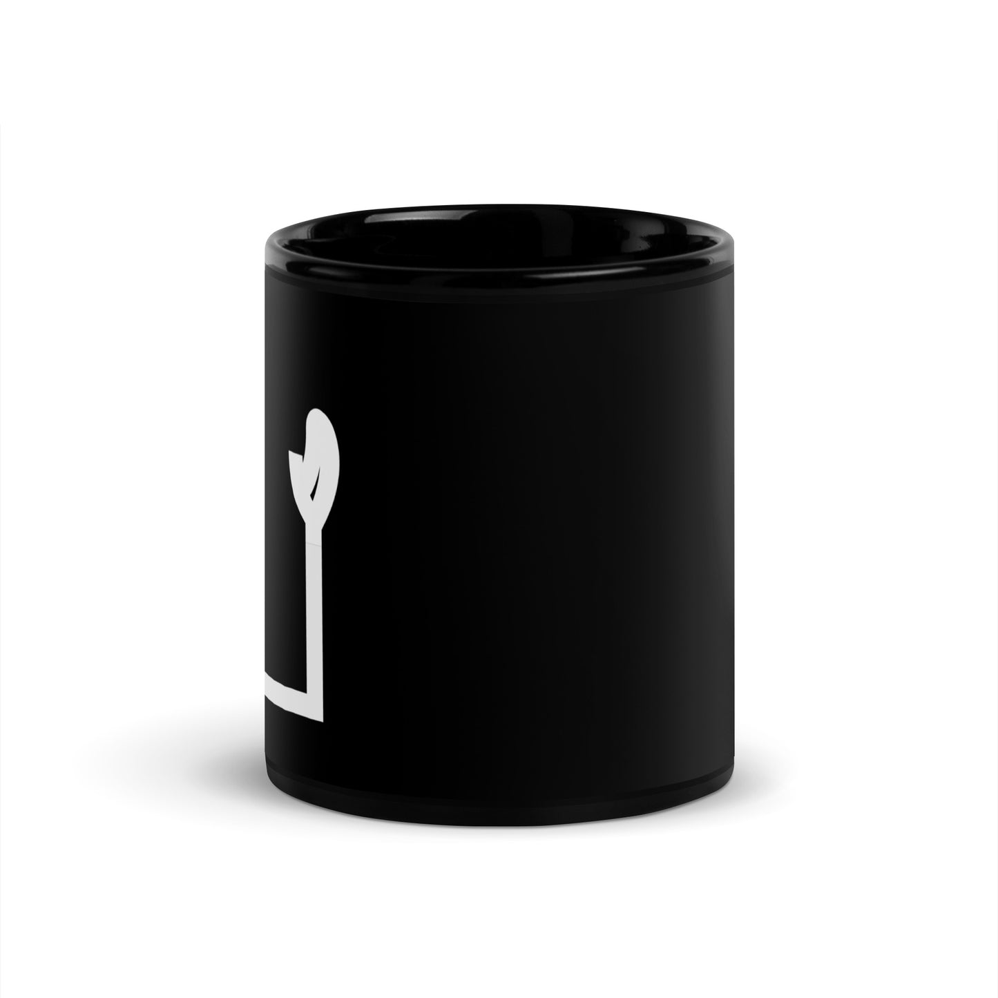 Black Glossy Mug