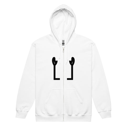 Unisex heavy blend zip hoodie